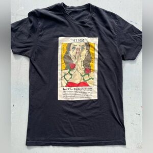 For the Right Reasons T-Shirt Black Unisex NO SIZE Tarot Art Esoteric Cartoon